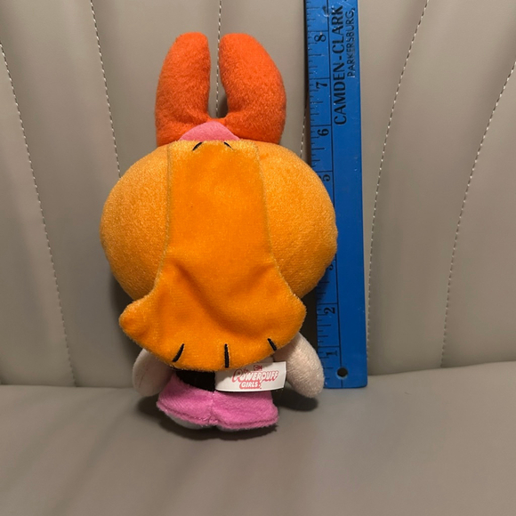 Powerpuff Girls Blossom Plush Toy Small Pink Black 8 inches Cartoon Network - Picture 3 of 4
